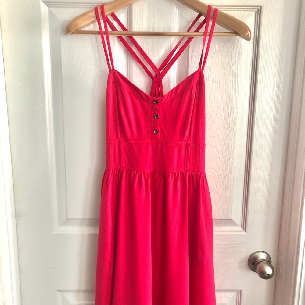 Express Hot Pink Sundress